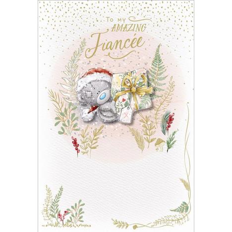 Amazing Fiancee Me to You Bear Handmade Christmas Card £3.99